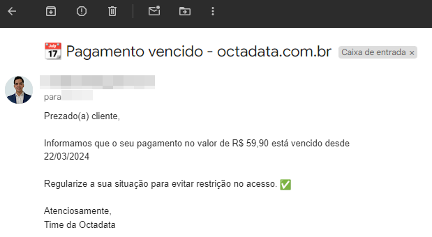 email exemplo automacao apps script