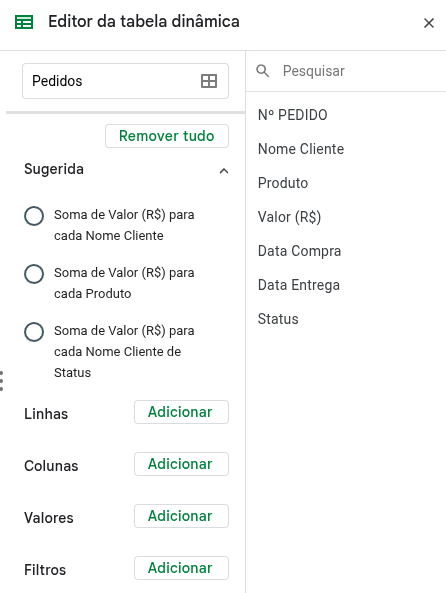 tabela dinamica google sheets 3