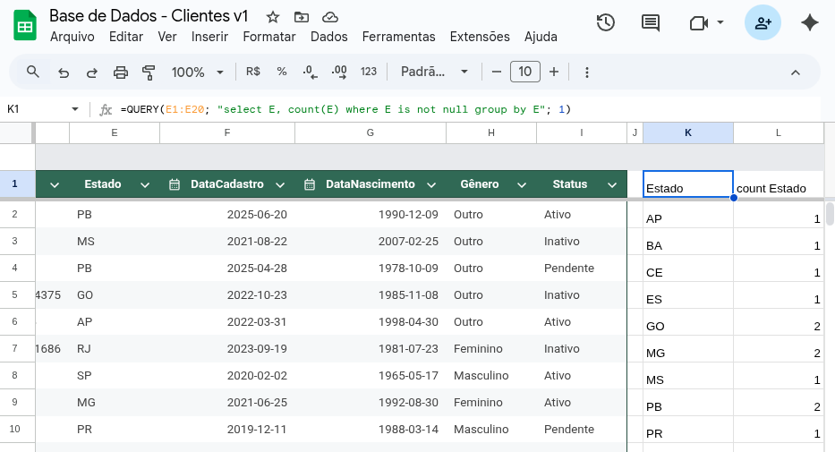unique google sheets 3