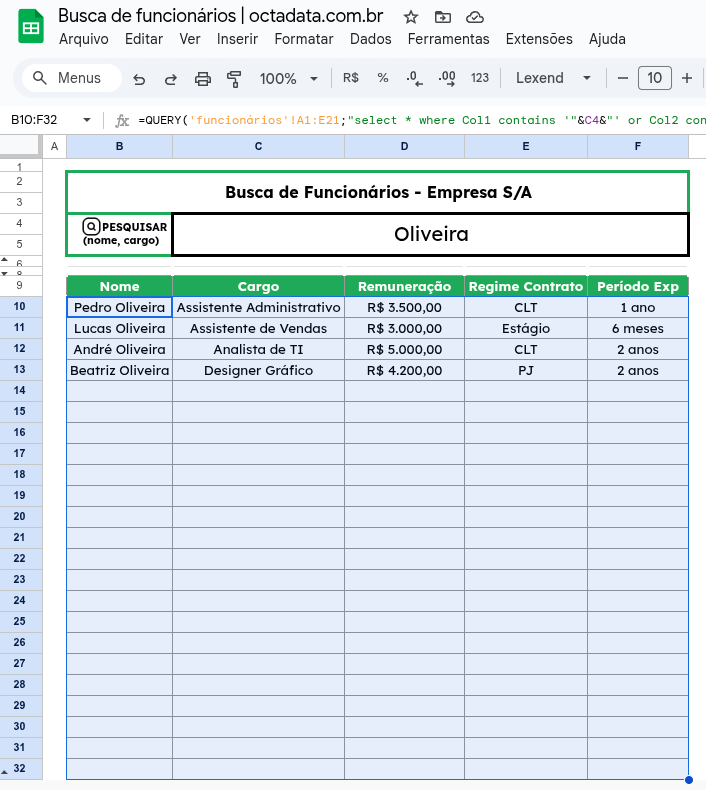 Proteger planilha contra edição - Google Planilhas