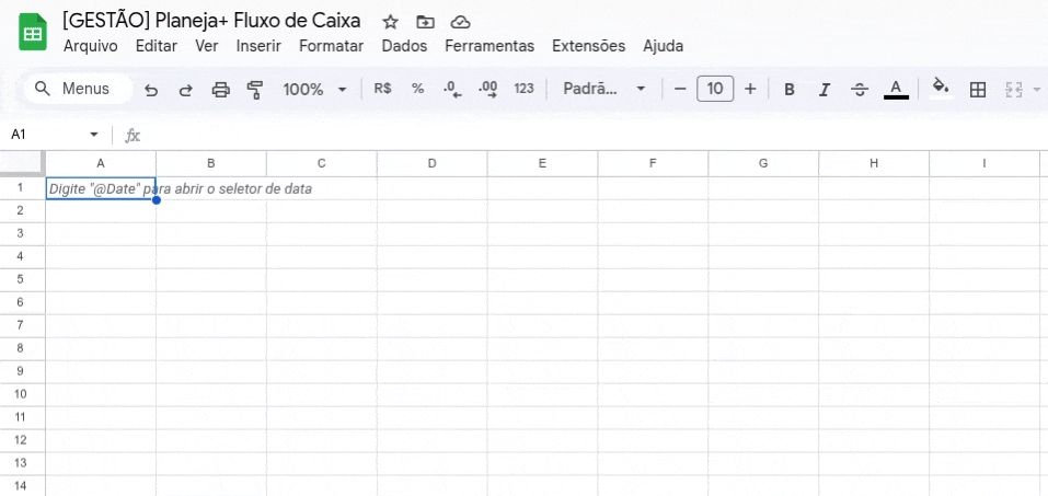 remover linhas de grade google sheets 1