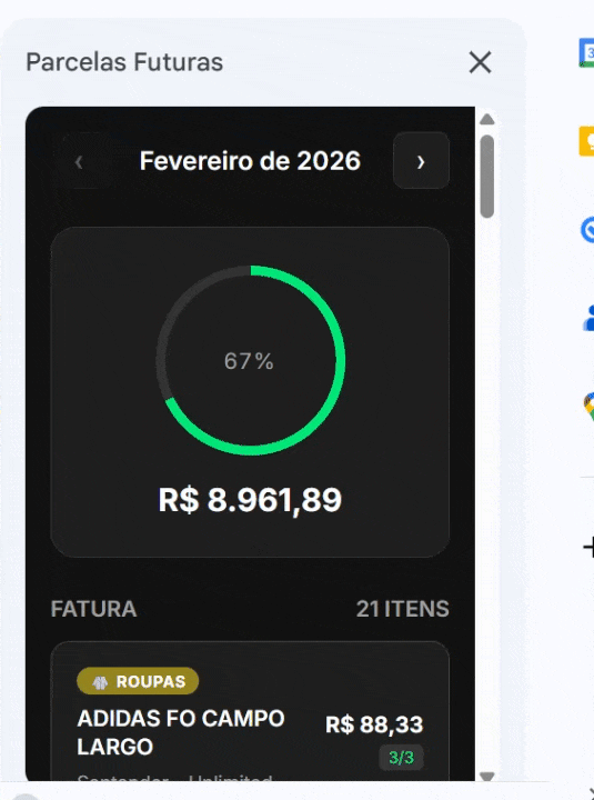 parcelas futuras finsheets
